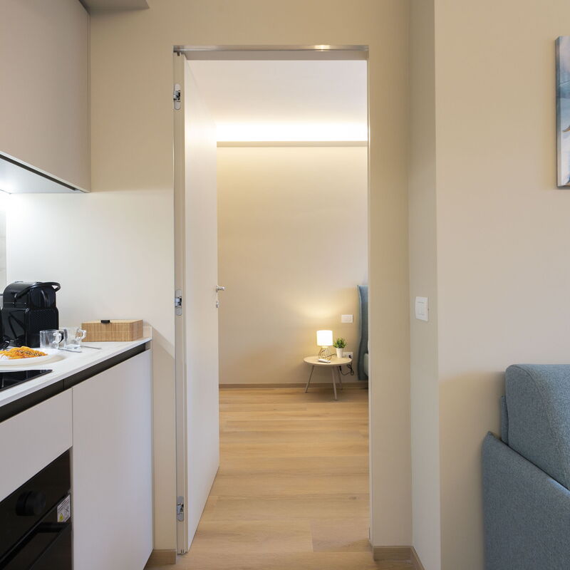 Arco della Pace Sweet Home: Camera da letto, Soggiorno