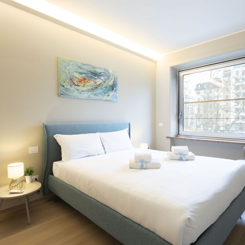 Arco della Pace Sweet Home: Camera da letto