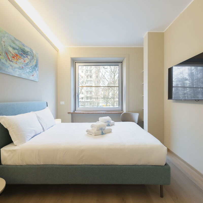 Arco della Pace Sweet Home: Camera da letto