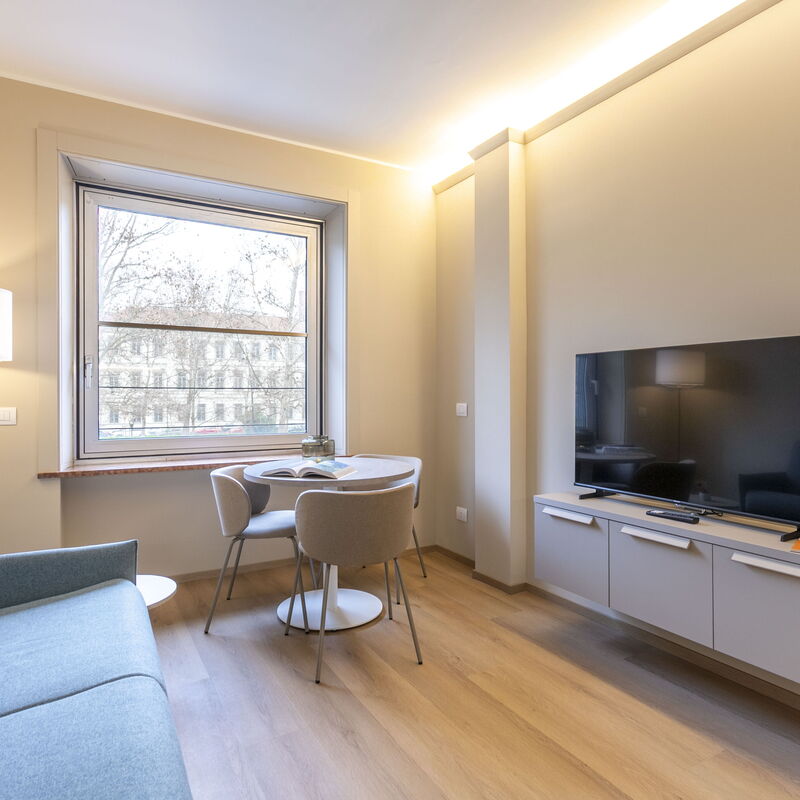 Arco della Pace Sweet Home: Sala da pranzo, Soggiorno