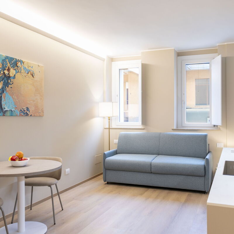 Arco della Pace Sweet Home: Sala da pranzo, Soggiorno