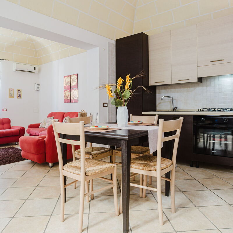 Casa Libertà: Cucina, Soggiorno