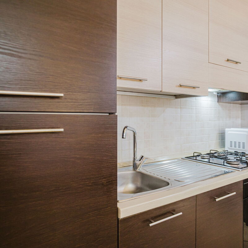 Casa Libertà: Cucina, Soggiorno