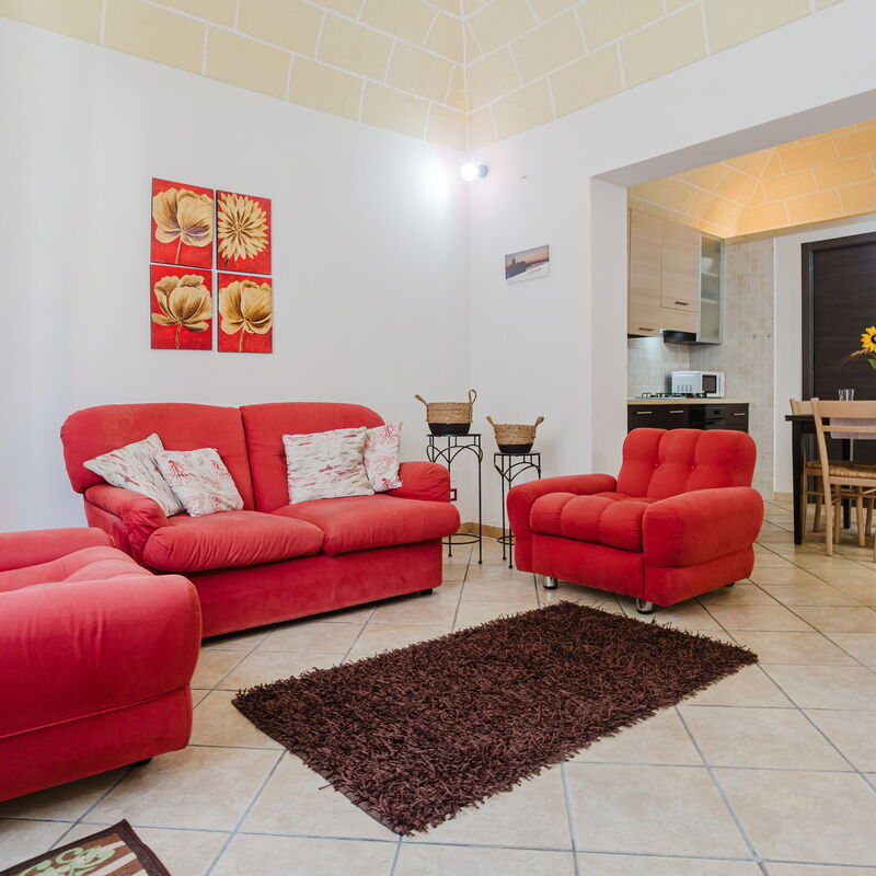 Casa Libertà: Cucina, Soggiorno