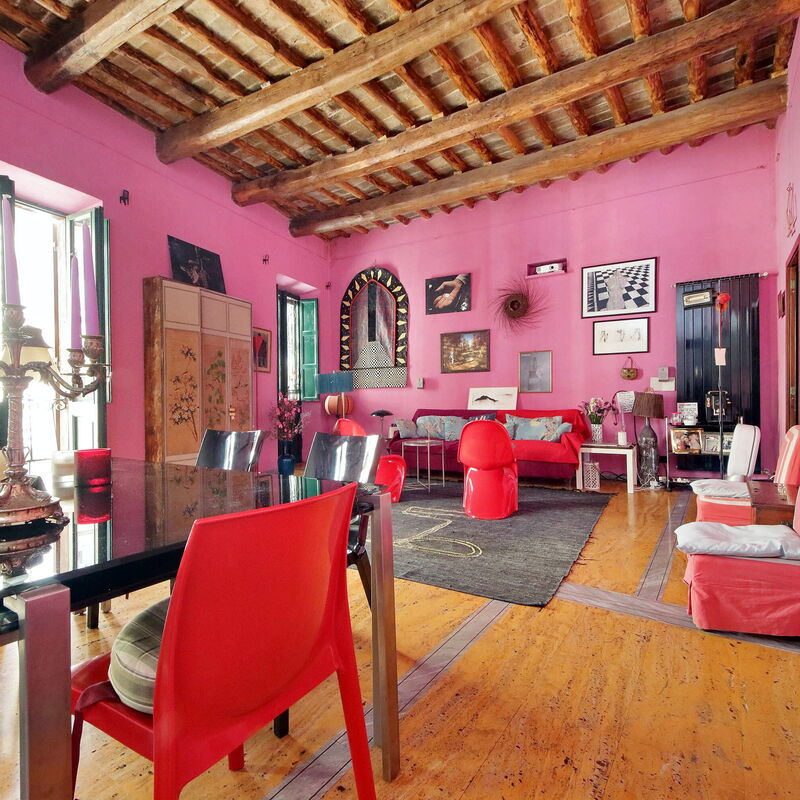 Imperial Forum Terrace Retreat, Monti: Living Room