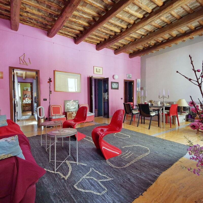 Imperial Forum Terrace Retreat, Monti: Living Room