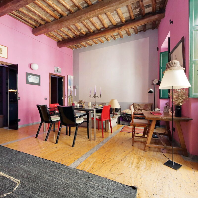 Imperial Forum Terrace Retreat, Monti: Living Room