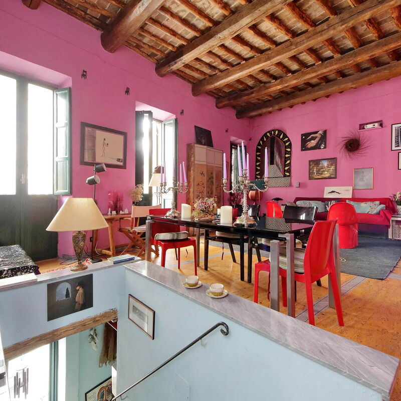 Imperial Forum Terrace Retreat, Monti: Living Room