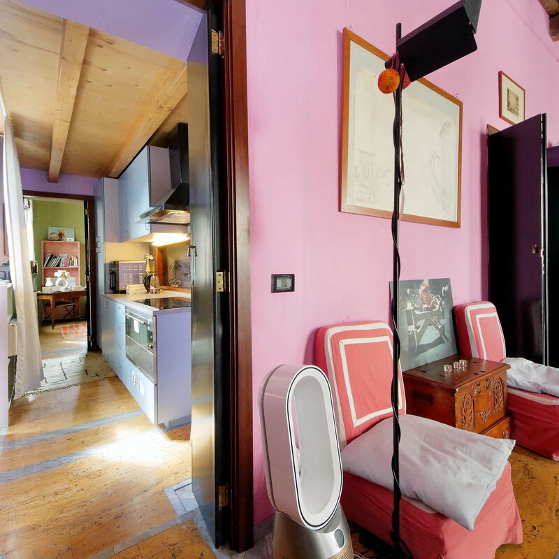 Imperial Forum Terrace Retreat, Monti: Kitchen, Living Room