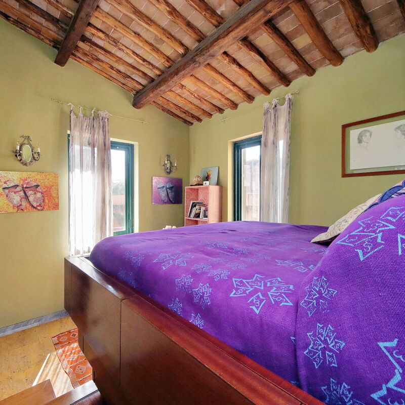 Imperial Forum Terrace Retreat, Monti: Bedroom