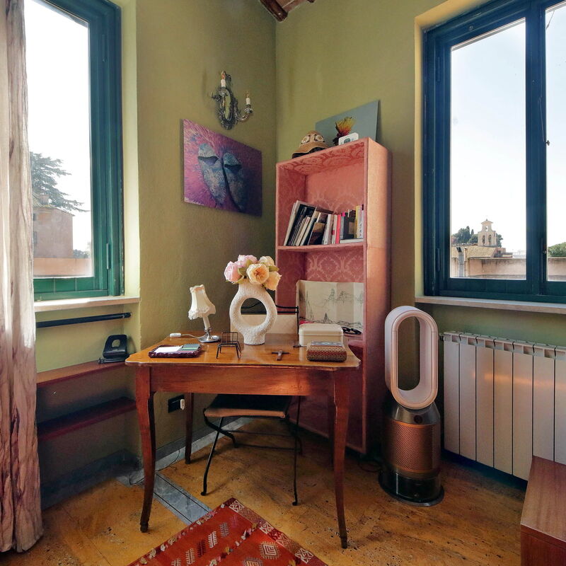 Imperial Forum Terrace Retreat, Monti: Bedroom