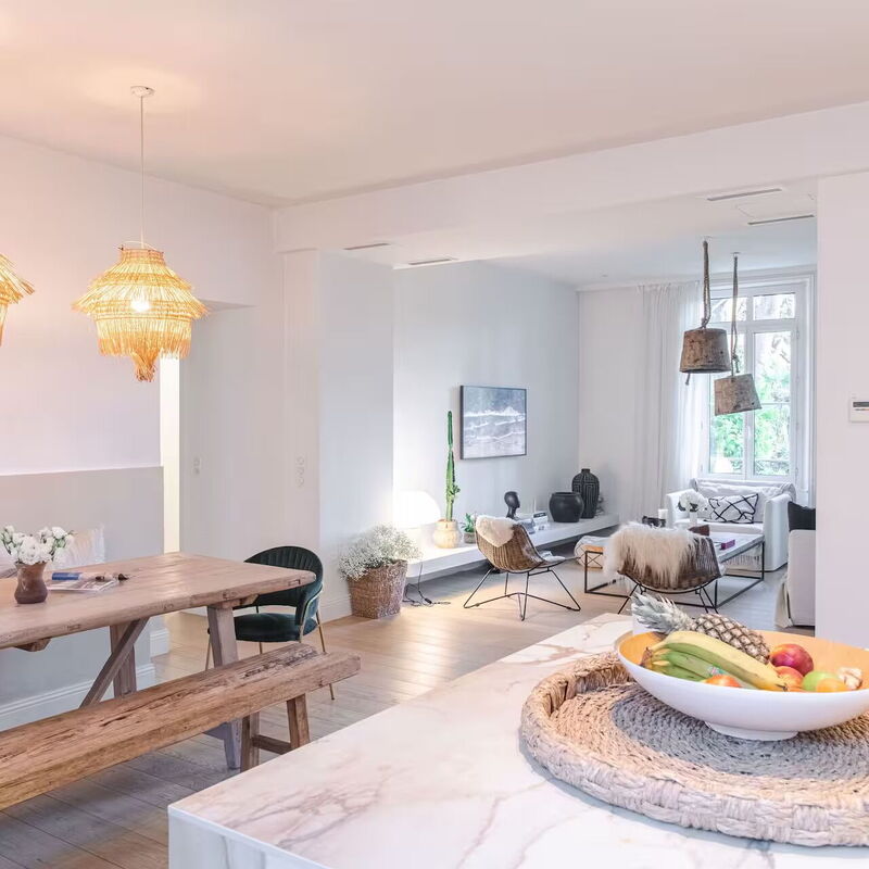 Pearl Full: Cucina, Sala da pranzo, Soggiorno