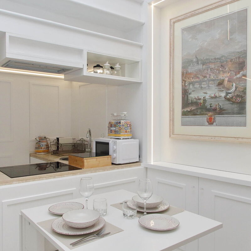 Lovely Comfort Studio in Trastevere: Cucina