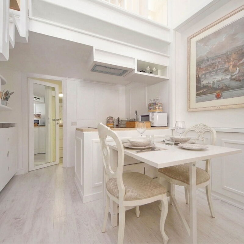Lovely Comfort Studio in Trastevere: Cucina, Sala da pranzo, Soggiorno