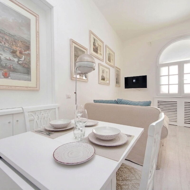 Lovely Comfort Studio in Trastevere: Cucina, Soggiorno