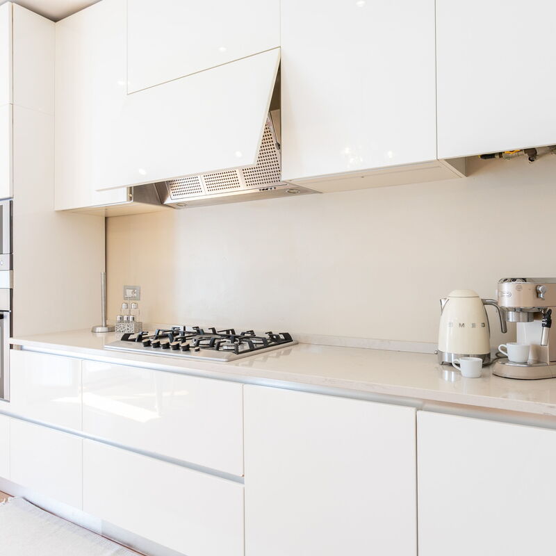 Mantova in Porta Romana: Cucina, Soggiorno