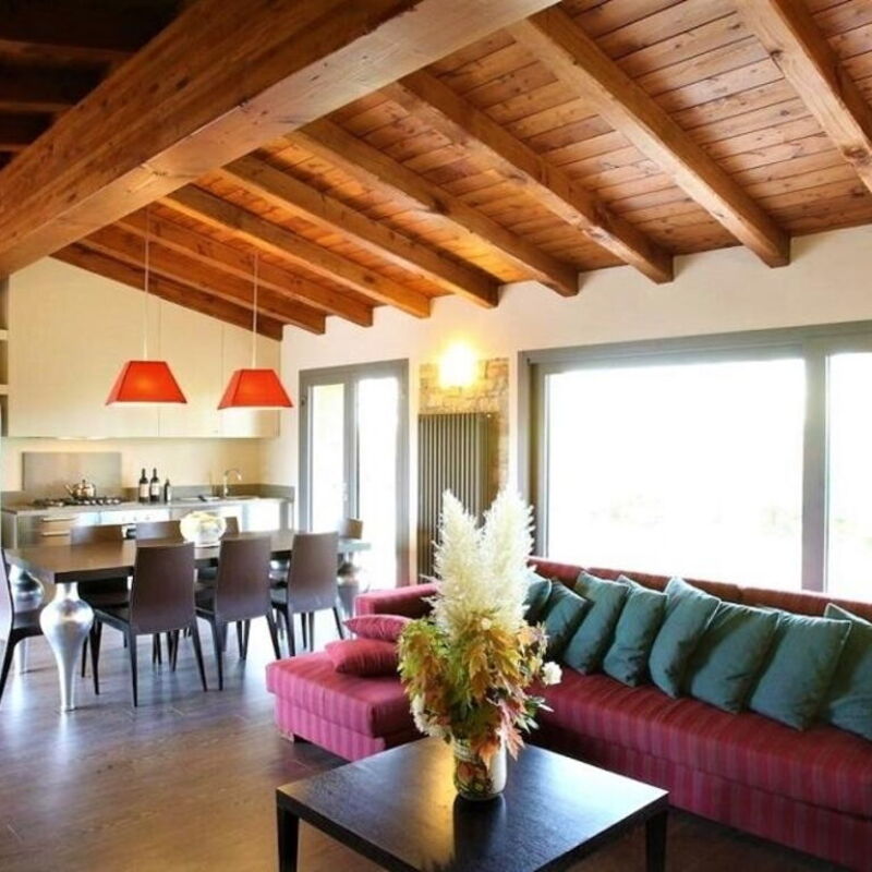 Villa La Tabaccaia: Dining Room, Kitchen, Living Room