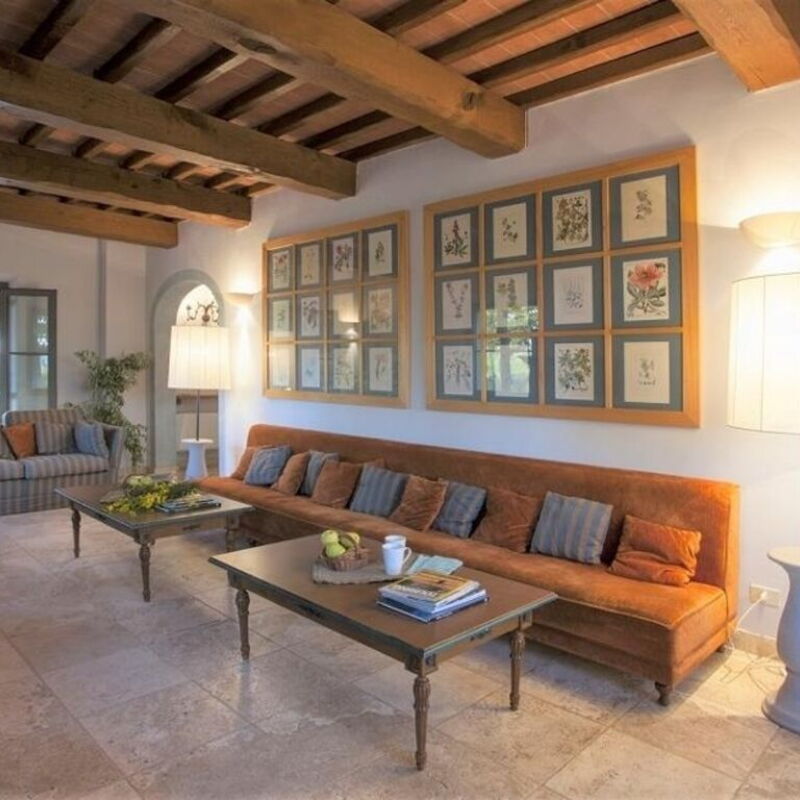 Villa Santa Virginia: Living Room