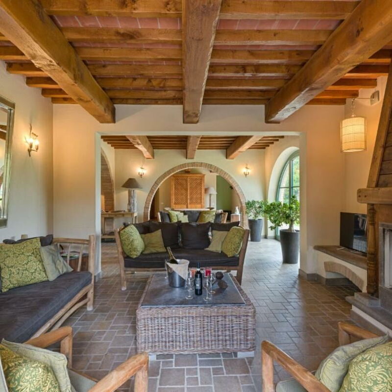 Villa Popillo: Living Room